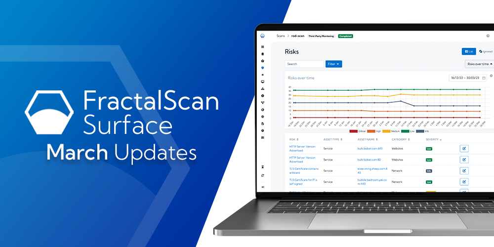 FractalScan Surface March 2023 update blog banner